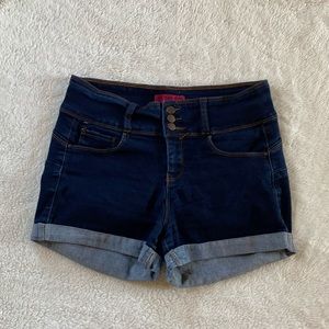 Wax Jean High Waisted Shorts